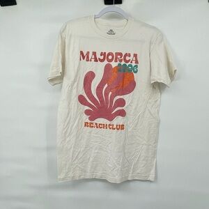 Majorca Beach club nwot short sleeve graphic tee